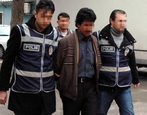 Cinayet zanlısı adliyeye sevk edildi