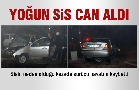 Trafik kazası: 1 ölü