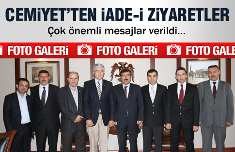 Cemiyet’ten iade-i ziyaretler