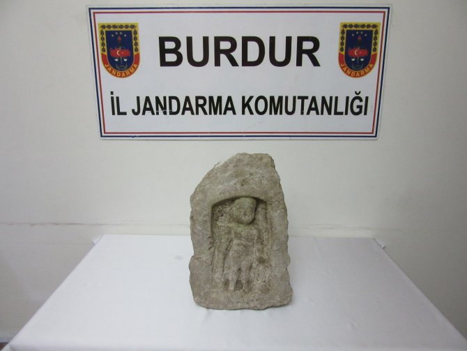 Burdur'da Herkül Heykeli Ele Geçirildi