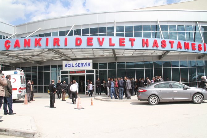 Çankırı'da Yurt İnşaatındaki Göçük