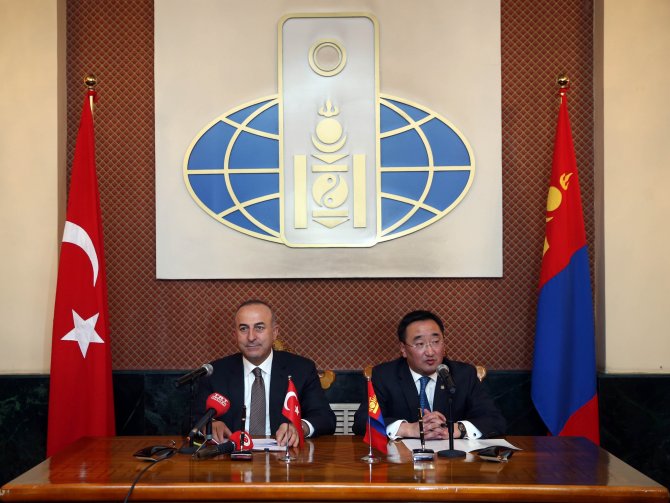 Dışişleri Bakanı Çavuşoğlu Moğolistan'da: