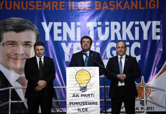 Ekonomi Bakanı Zeybekci, Manisa'da: