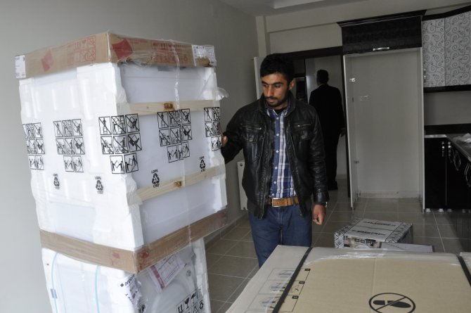 Kaymakamlıktan Gaziye Çeyiz Yardımı