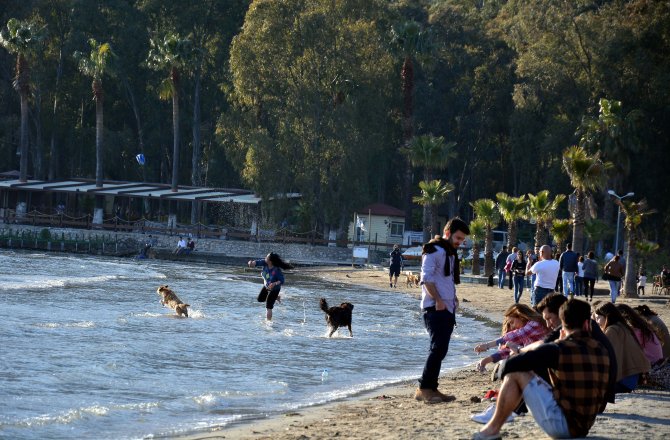 Muğla'da İki Mevsim Bir Arada Yaşanıyor