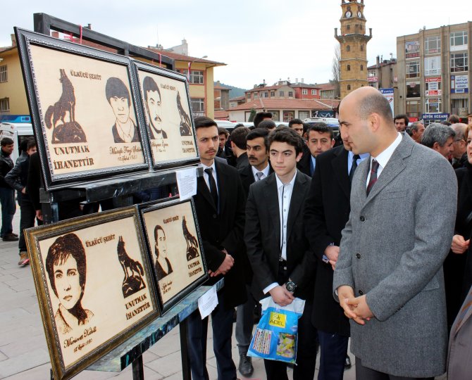 Yozgat Ülkü Ocakları İl Başkanlığınca Sergi Açıldı