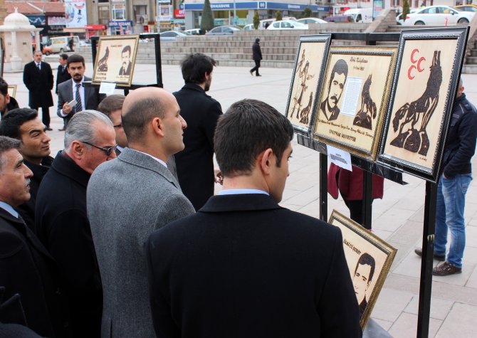 Yozgat Ülkü Ocakları İl Başkanlığınca Sergi Açıldı