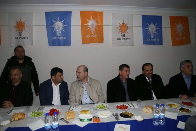 Ak Parti Genel Başkan Yardımcısı Soylu Trabzon'da