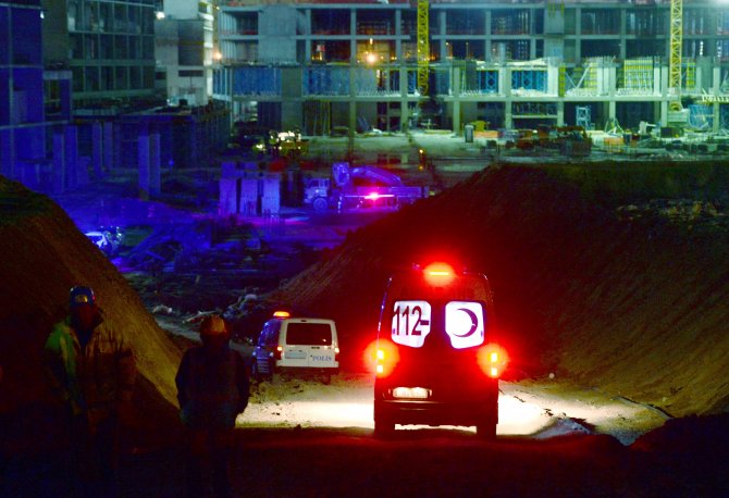 Ankara'da Sağlık Kampüsü İnşaatında Kalıp Çöktü: 5 Yaralı