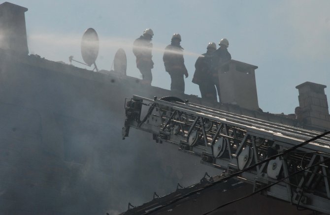 Ataşehir'de Yangın