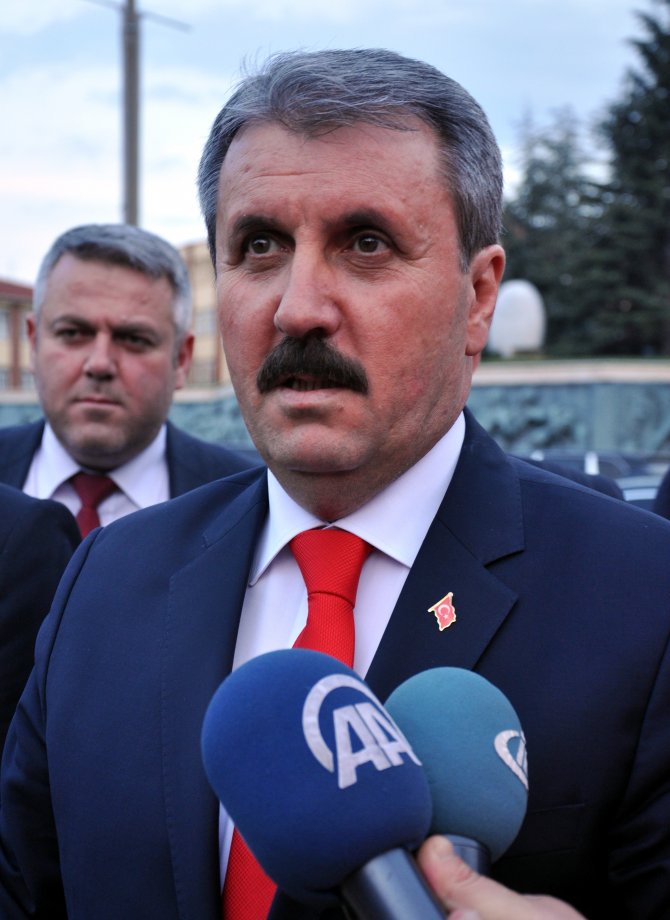 Bbp Genel Başkanı Destici: