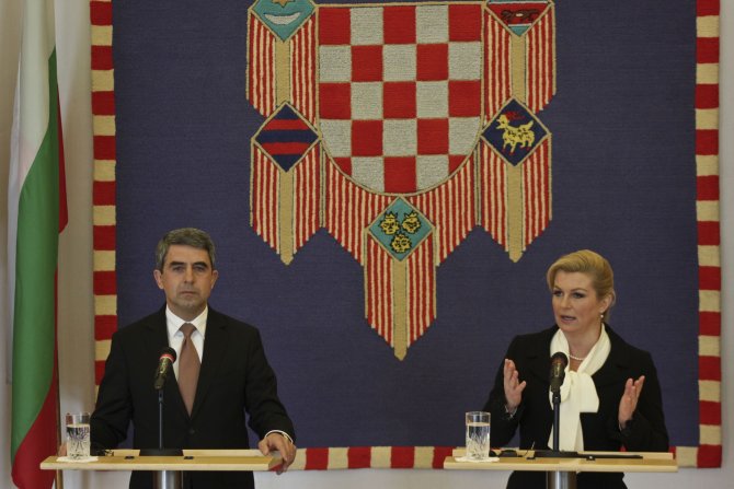Bulgaristan Cumhurbaşkanı Plevneliev, Hırvatistan'da