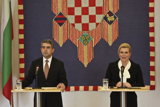 Bulgaristan Cumhurbaşkanı Plevneliev, Hırvatistan'da