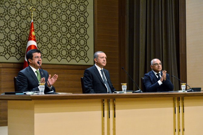 Erdoğan'ın Tim Heyetini Kabulü