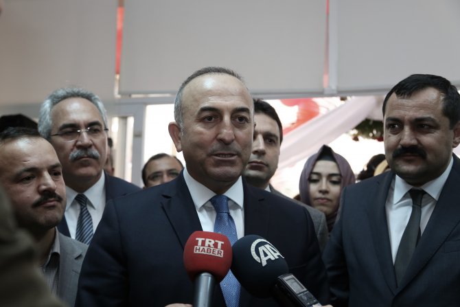 Dışişleri Bakanı Çavuşoğlu, Antalya'da :