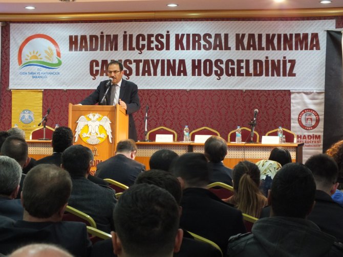 Hadim'de "Kırsal Kalkınma Çalıştayı"