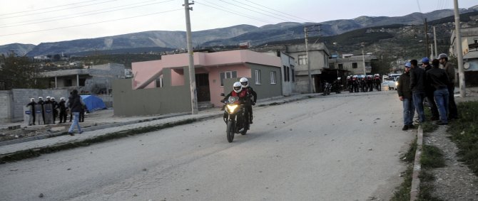 Kahramanmaraş'ta Taşlı Sopalı Kavga