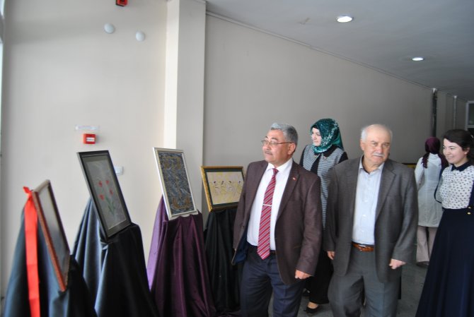 Kulu’da Ebru Sergisi