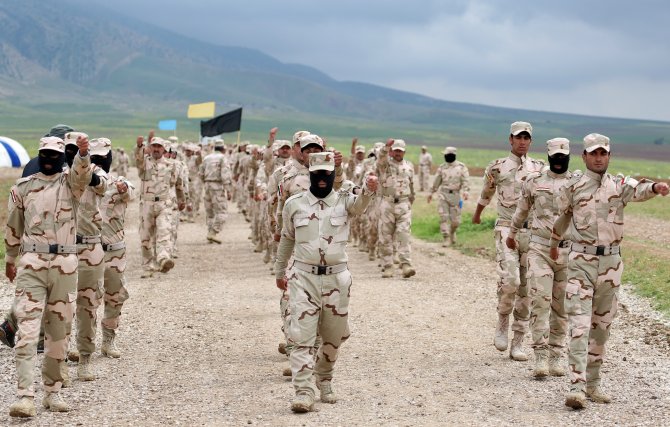 Musul İçin Sünni Güçlerin Eğitimi Sürüyor