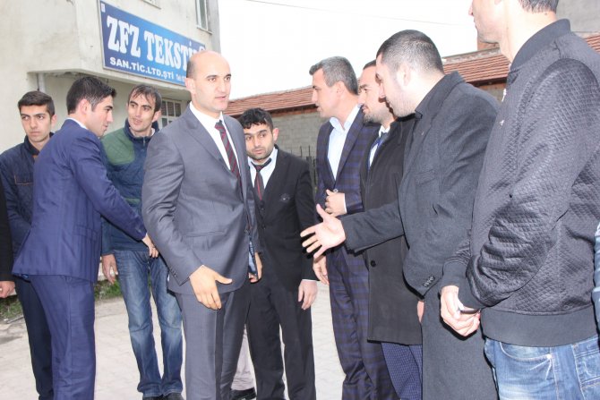 Ülkü Ocakları Genel Başkanı Kılavuz, Sarıkaya'yı Ziyaret Etti