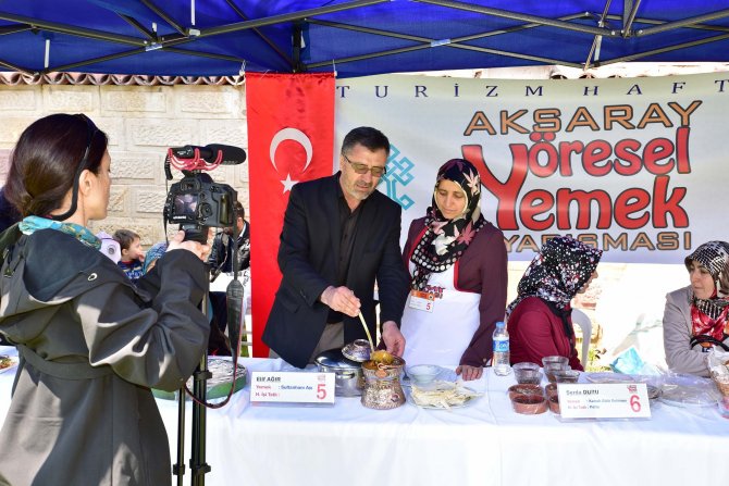 Aksaray'da Yöresel Yemekler Yarıştı