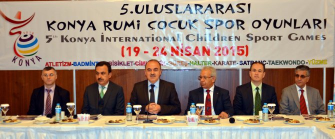 "5. Uluslararası Konya Rumi Çocuk Spor Oyunları"na Doğru
