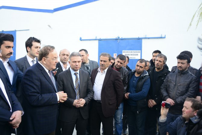 Ak Parti'li İyimaya'dan Eylemci İşçilere Destek