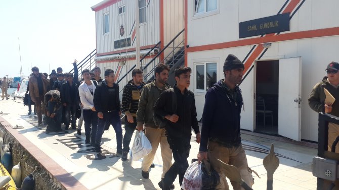 Çanakkale'de 48 Kaçak Yakalandı