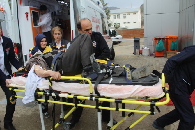 Gümüşhane'de Otomobil İle Kamyonet Çarpıştı: 1 Ölü, 3 Yaralı