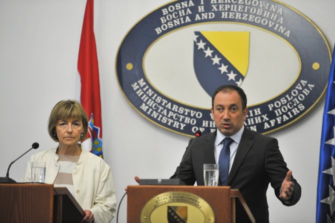 Hırvatistan Dış Ve Avrupa İşleri Bakanı Pusiç, Bosna Hersek'te