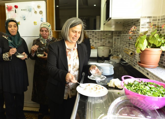 Kışanak, Kalp Sağlığı İçin Yemek Yaptı