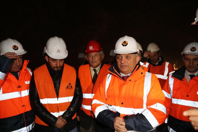 Ovit Tüneli'nde 15 Bin 855 Metre Yol Alındı