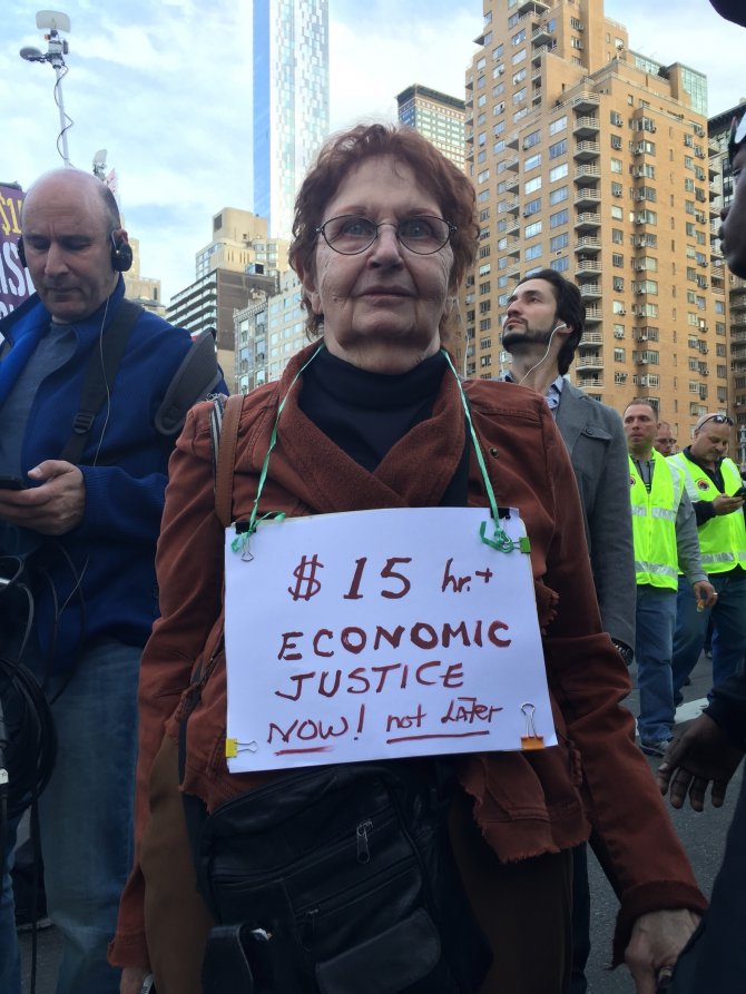 Abd'de Asgari Ücret Protestosu