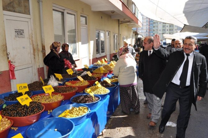 Seydişehir Belediye Başkanı Tutal, Pazar Esnafıyla Buluştu