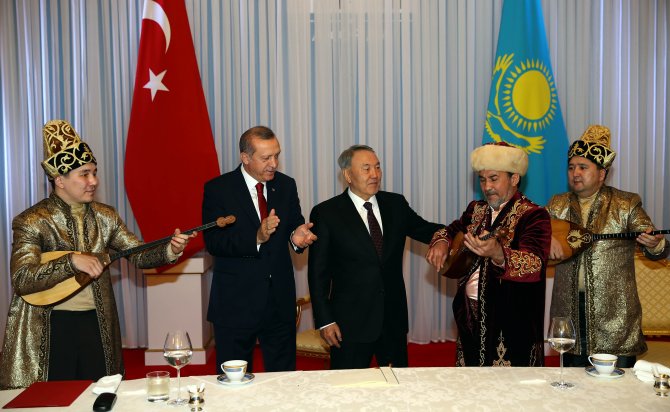 Cumhurbaşkanı Erdoğan, Kazakistan'da