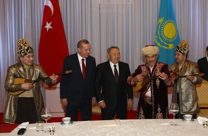 Cumhurbaşkanı Erdoğan, Kazakistan'da