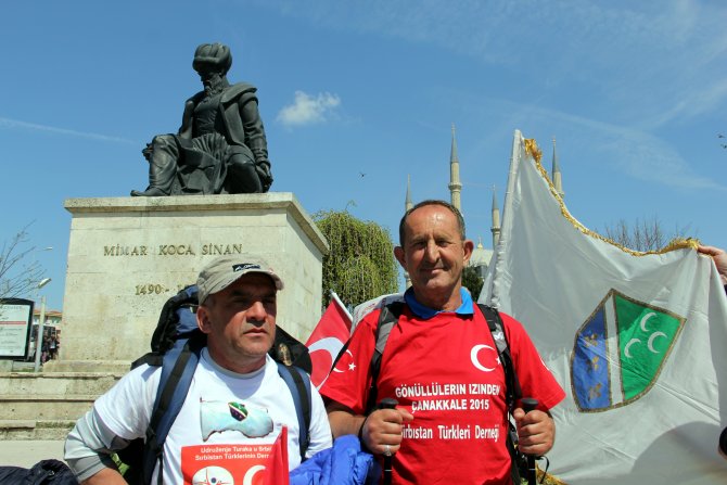 Dağcılar Atalarının İzinden Çanakkale'ye Yürüyor