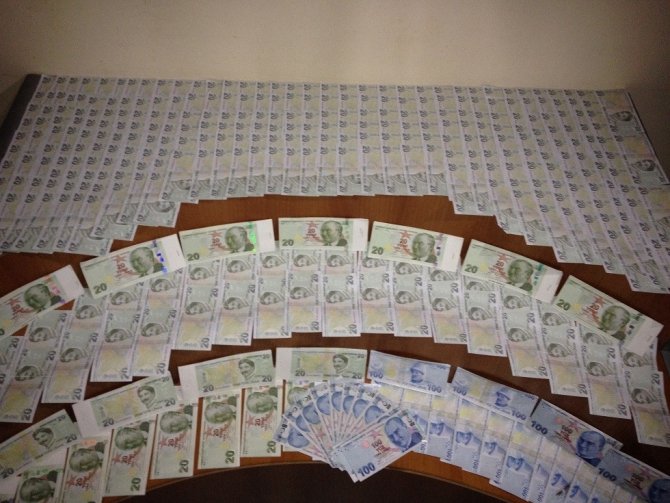 Erzurum'da Sahte Para Operasyonu