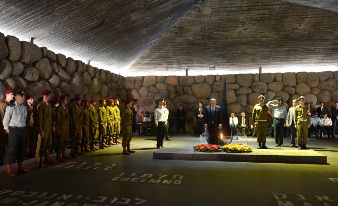 İsrail'de Yahudi Soykırımı'nı Anma Günü