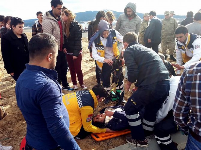 Kars'ta Trafik Kazası: 7 Yaralı