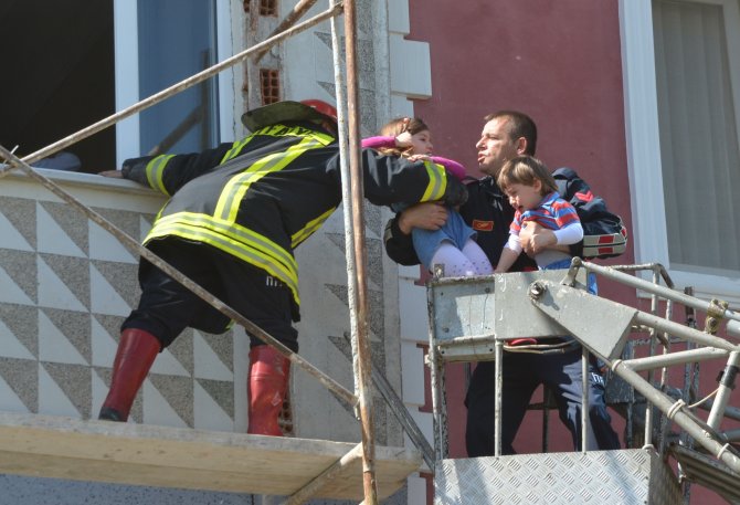 Kırklareli'nde Yangın