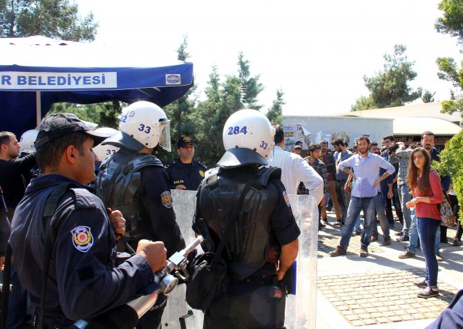 Mersin Üniversitesi'nde Gerginlik