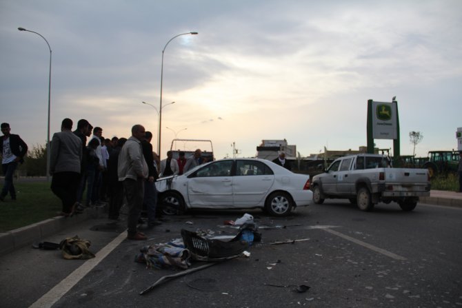 Şanlıurfa'da Zincirleme Trafik Kazası: 4 Yaralı