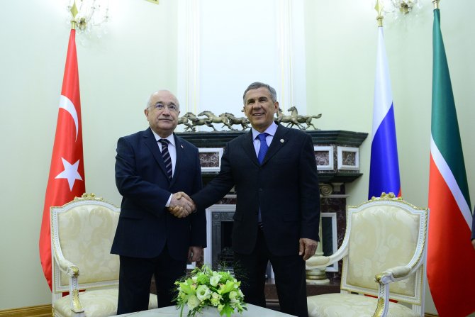 Tbmm Başkanı Çiçek, Tataristan'da