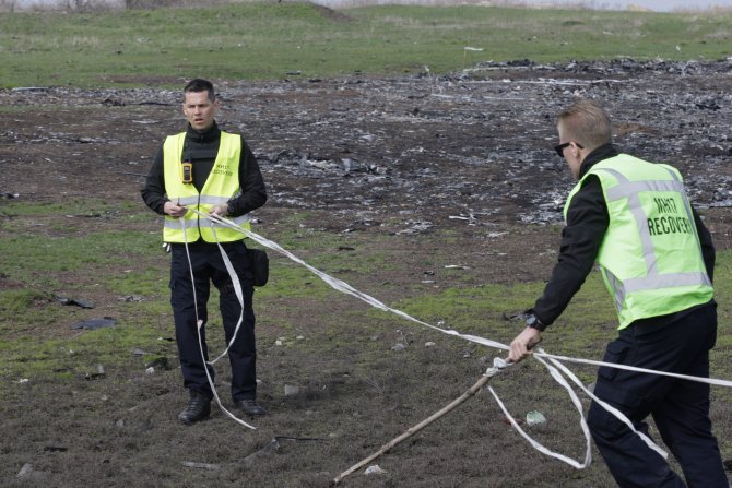 Ukrayna'da Düşen Yolcu Uçağı