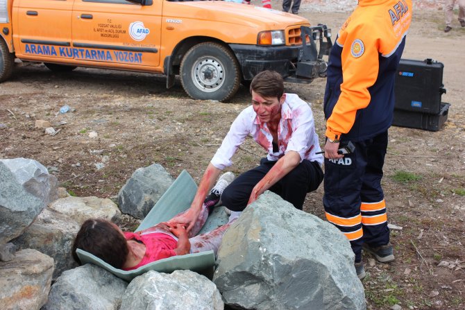 Umke 9. Bölge Deprem Tatbikatı
