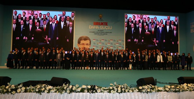 Ak Parti İstanbul Milletvekili Adaylarını Tanıttı