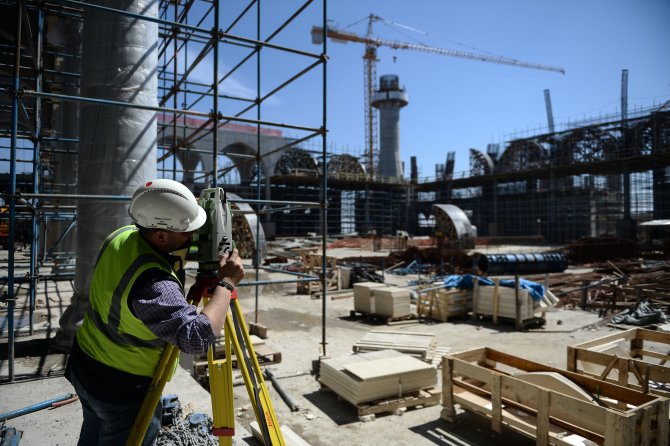 Çamlıca Camisi'nin Yüzde 75'i Tamamlandı