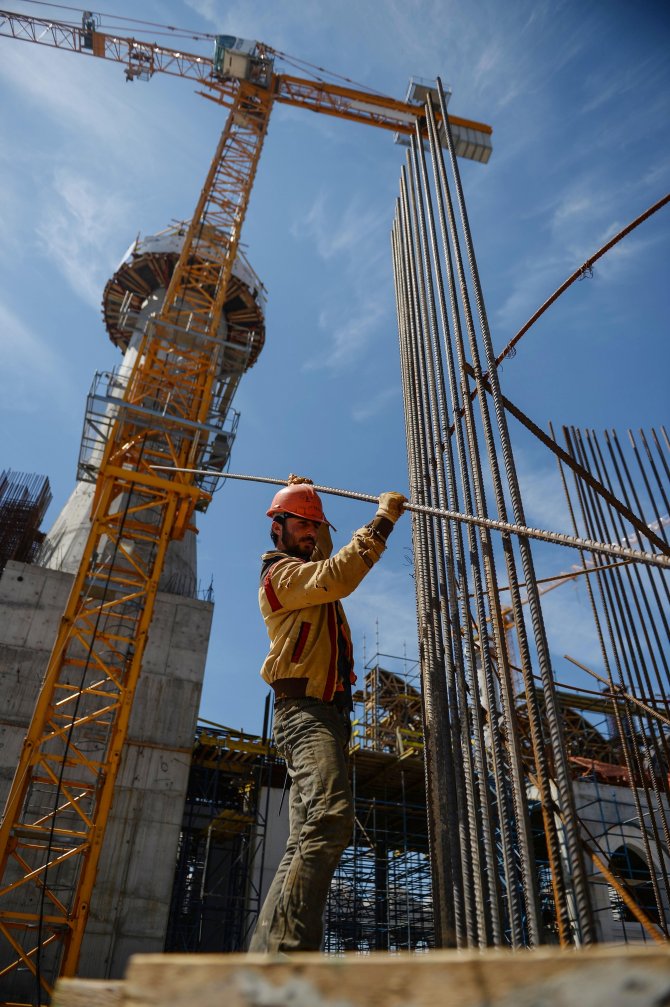 Çamlıca Camisi'nin Yüzde 75'i Tamamlandı