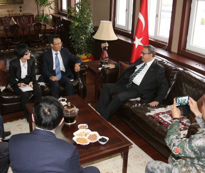 Çin'in Ankara Büyükelçisi Hongyang, Şırnak'ta